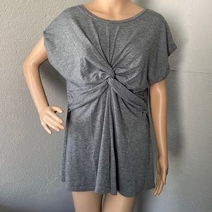 Isabel Maternity Front Tie Knot Shirt